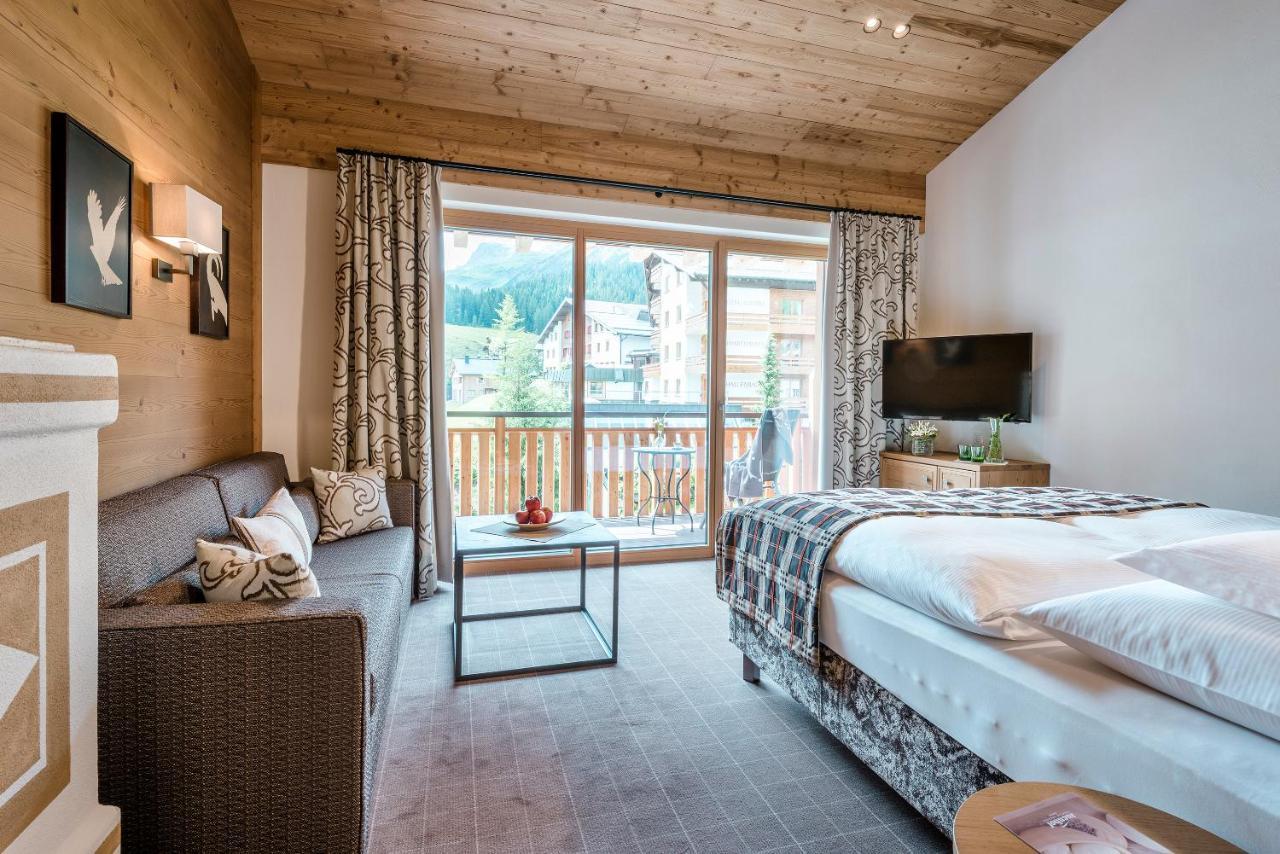 Hotel Auenhof Lech am Arlberg Eksteriør billede
